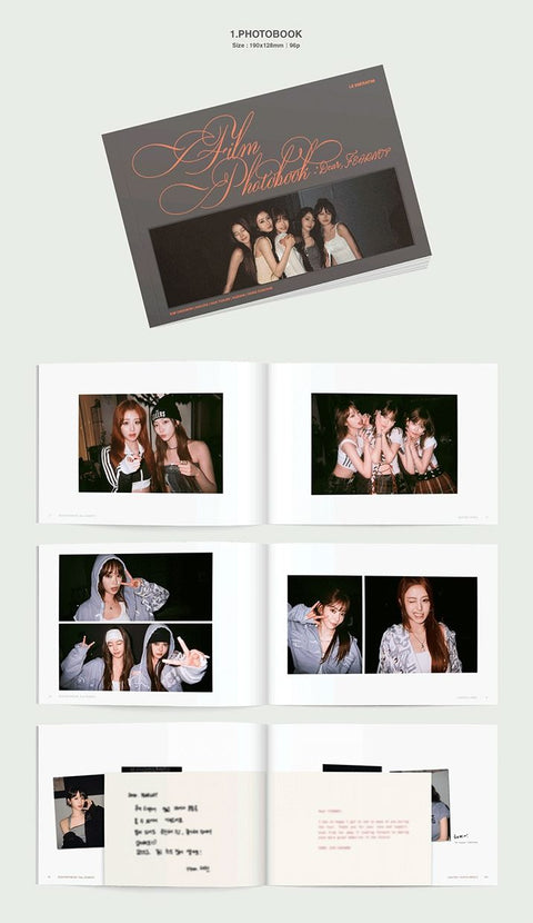 LE SSERAFIM - FILM PHOTOBOOK : DEAR, FEARNOT