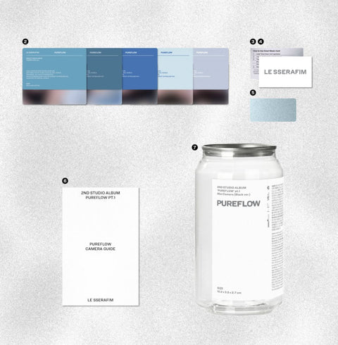 LE SSERAFIM - 'PUREFLOW' PT.1 (MINI CAMERA VER.)