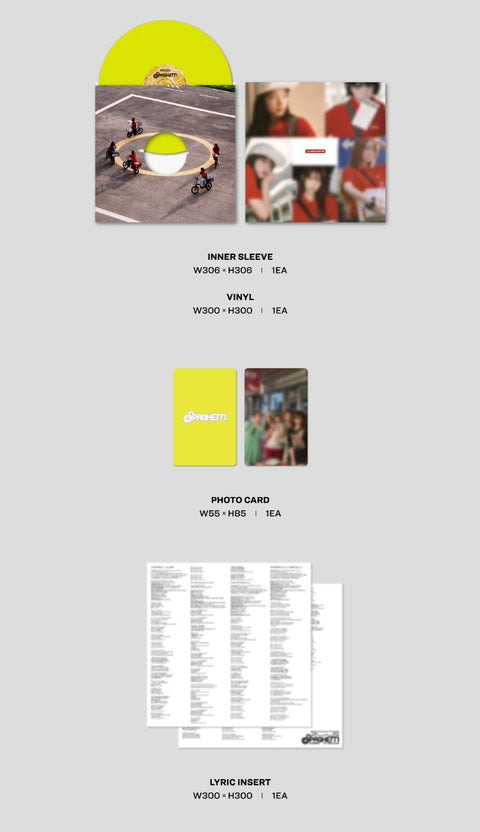 LE SSERAFIM - SPAGHETTI (VINYL)