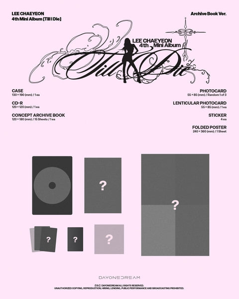 LEE CHAE YEON - TILL I DIE
