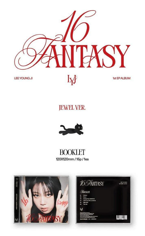 LEE YOUNG JI - 16 FANTASY (1ST MINI ALBUM) JEWEL VER. - Kpopfuture