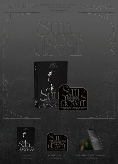 LEEDO (ONEUS) - SUN GOES DOWN (POCA ALBUM)