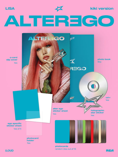 LISA (BLACKPINK) - ALTER EGO (PHOTOBOOK VER.)