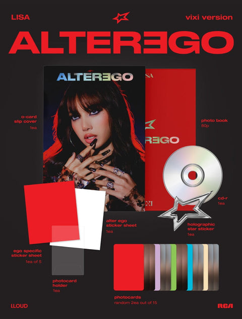 LISA (BLACKPINK) - ALTER EGO (PHOTOBOOK VER.)