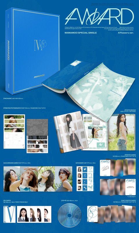 MAMAMOO - SPECIAL SINGLE 4WARD (4 Flowers ver.)