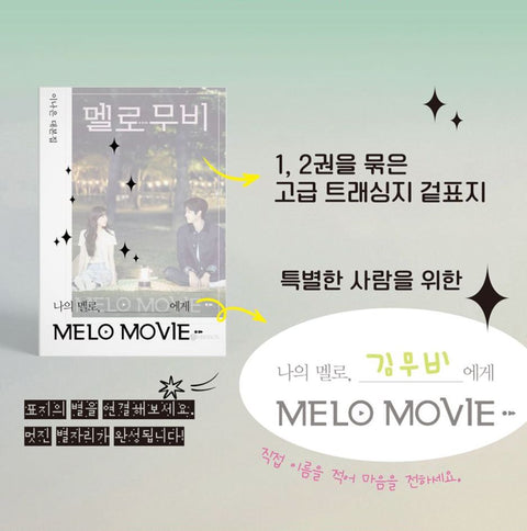 MELO MOVIE - SCRIPT BOOK SET (WRITER LEE NA EUN)