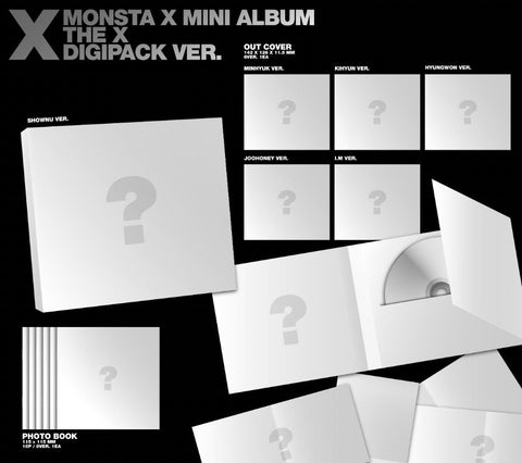 MONSTA X - THE X (DIGIPACK VER.) (LIMITED EDITION)
