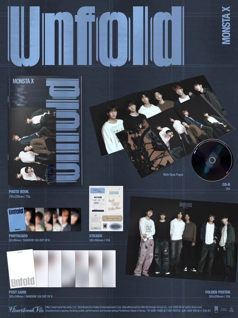 MONSTA X - UNFOLD