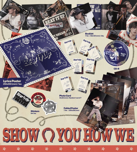 NCT DREAM - BEAT IT UP (DIGIPACK VER.) + APPLE MUSIC PHOTOCARD