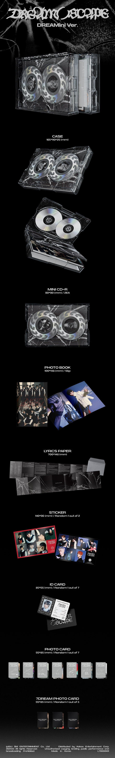 NCT DREAM5th Mini Album [DREAM( )SCAPE] (DREAMini Ver.) - Kpopfuture