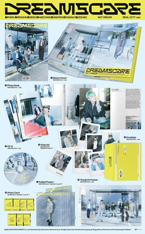 NCT DREAM - DREAMSCAPE (REAL CITY VER.)+Apple POB Photocard