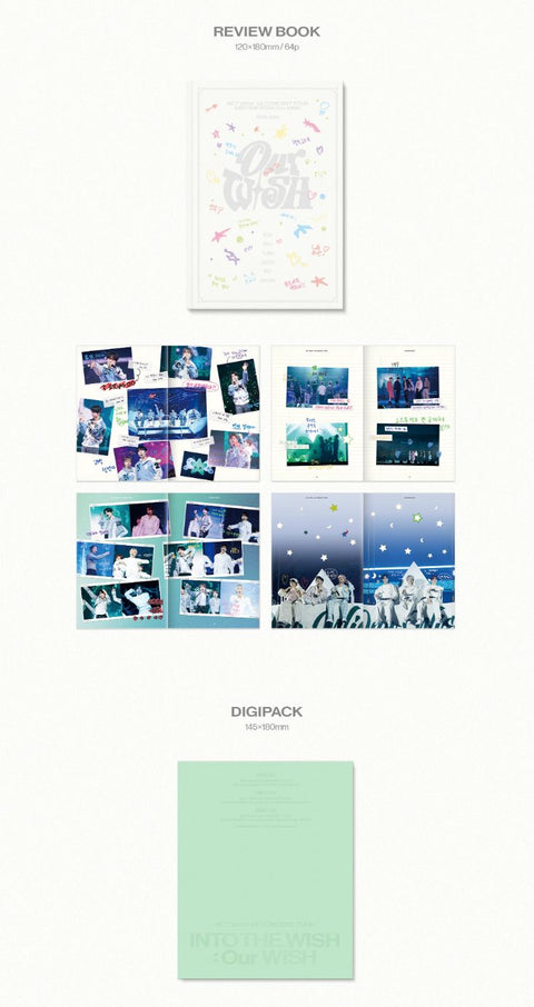 NCT WISH - 1ST CONCERT TOUR 'INTO THE WISH : OUR WISH' (BLU-RAY & DIGITAL CODE)