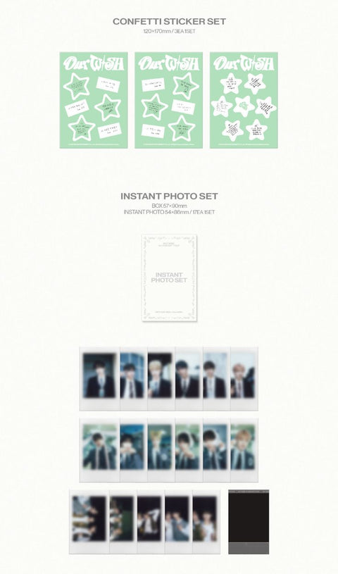 NCT WISH - 1ST CONCERT TOUR 'INTO THE WISH : OUR WISH' (BLU-RAY & DIGITAL CODE)