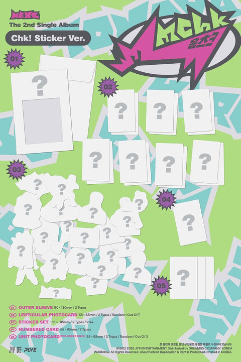 NEXZ - MMCHK (STICKER VER.)