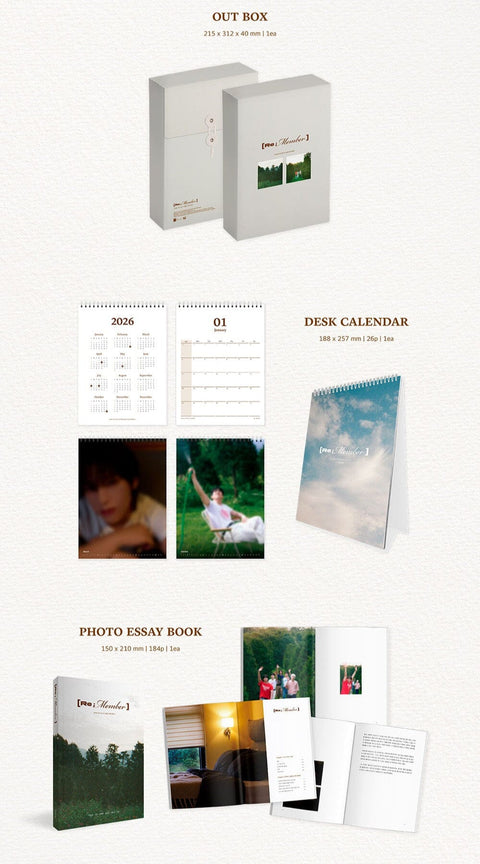 N.FLYING - 2026 SEASON'S GREETINGS + POB APPLE MUSIC PHOTOCARD