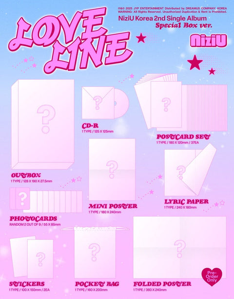 NIZIU - LOVE LINE (SPECIAL BOX VER.)