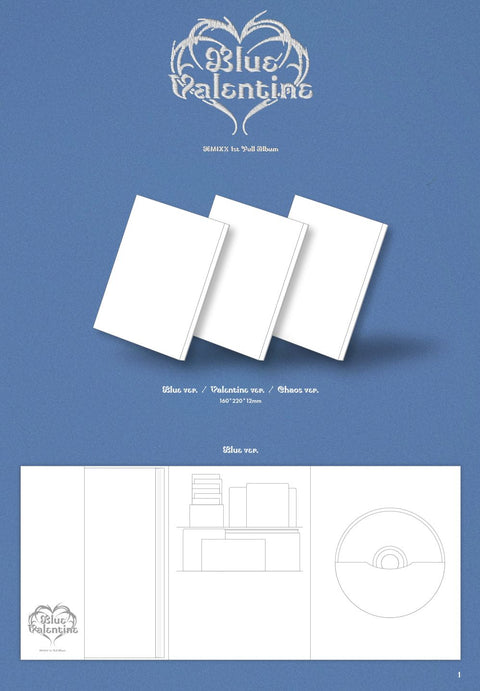NMIXX - BLUE VALENTINE+ Apple Music Photocard