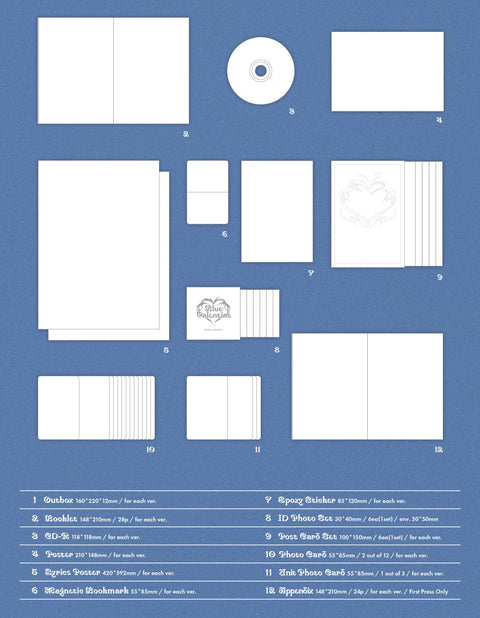NMIXX - BLUE VALENTINE+ Apple Music Photocard