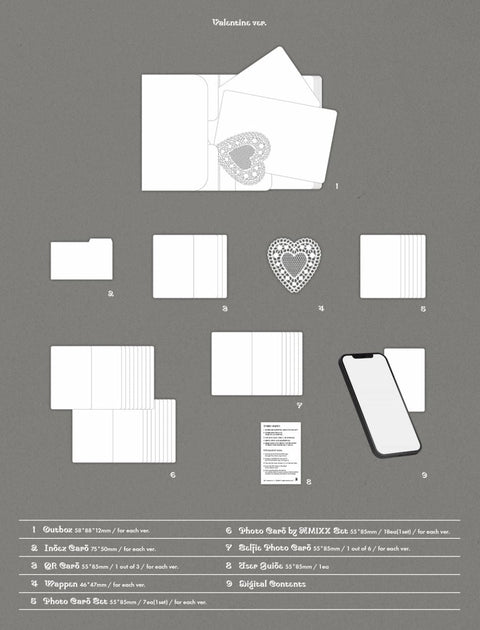 NMIXX - BLUE VALENTINE (PLATFORM ALBUM POCA ALBUM VER.)++ Apple Music Photocard