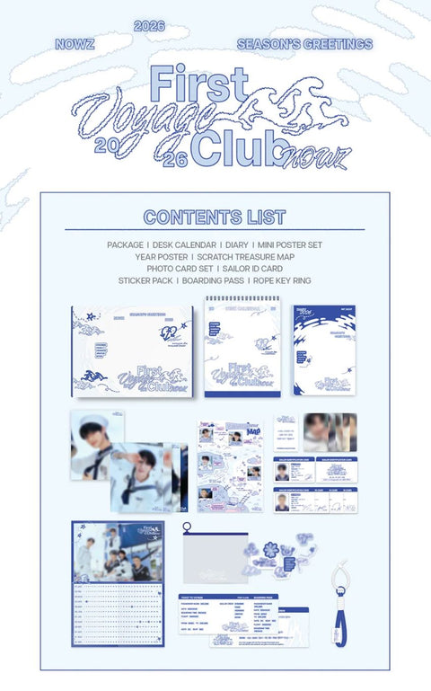 NOWZ - 2026 SEASON'S GREETINGS (FIRST VOYAGE CLUB)