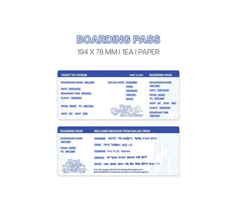 NOWZ - 2026 SEASON'S GREETINGS (FIRST VOYAGE CLUB)