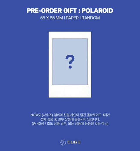 NOWZ - 2026 SEASON'S GREETINGS (FIRST VOYAGE CLUB)