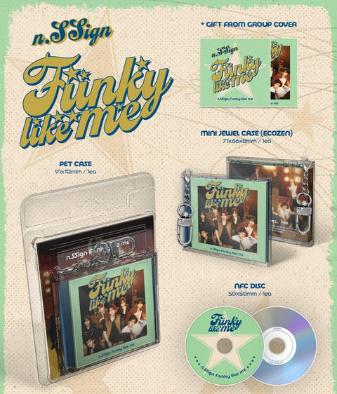 N.SSIGN - FUNKY LIKE ME (MINI JEWEL VER.)