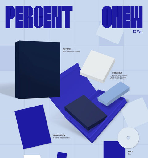 ONEW (SHINEE) - PERCENT (PHOTOBOOK VER.)