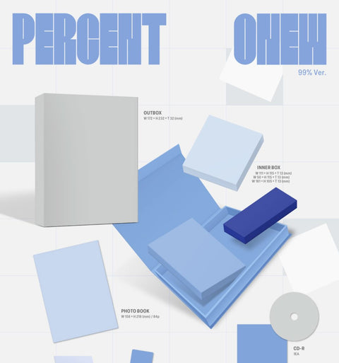 ONEW (SHINEE) - PERCENT (PHOTOBOOK VER.)