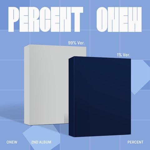 ONEW (SHINEE) - PERCENT (PHOTOBOOK VER.)