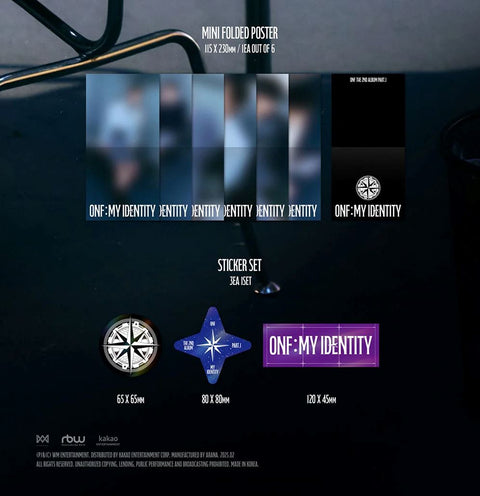 ONF - ONF:MY IDENTITY (DIGIPACK VER.)