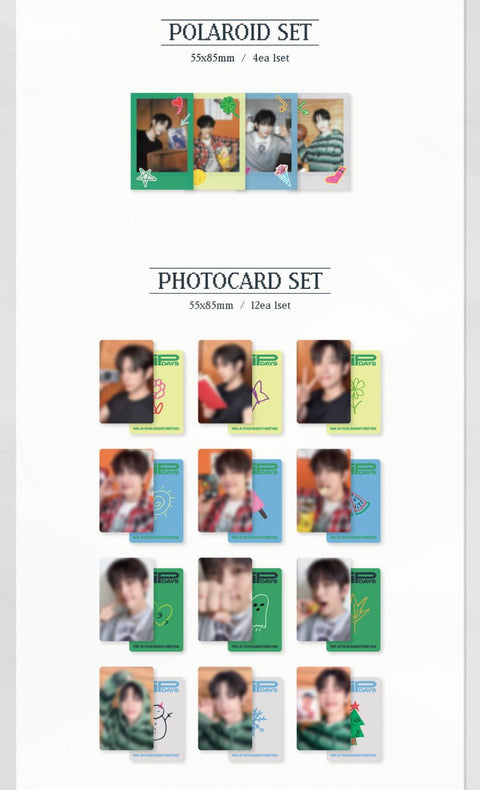 PARK JIN YOUNG (GOT7) - 2026 SEASON'S GREETINGS (FLIP DAYS) + Extra Photocard