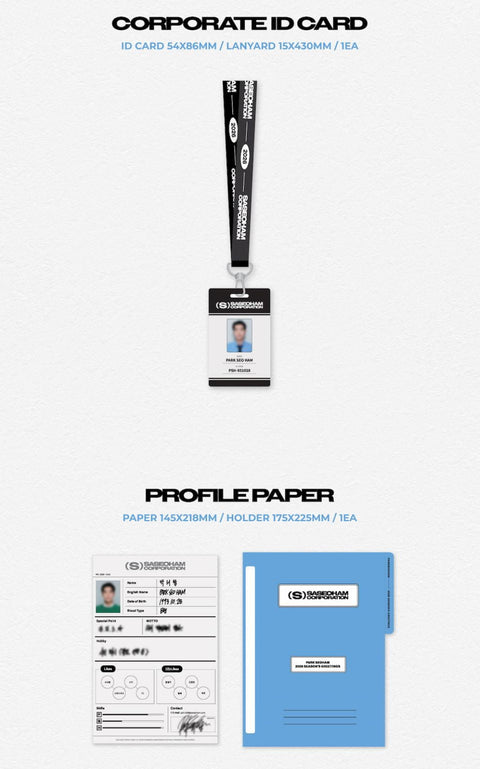 PARK SEO HAM - 2026 SEASON'S GREETINGS (SASEOHAM CORPORATION) + Extra Photocard