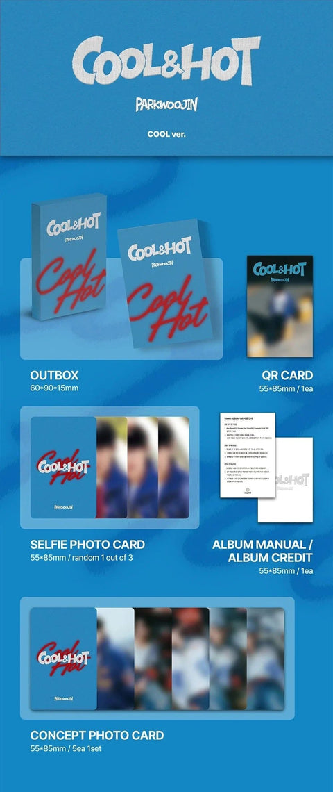 PARK WOO JIN (AB6IX) - COOL & HOT (POCA ALBUM)