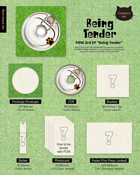 POW - BEING TENDER (COMPACT VER.)