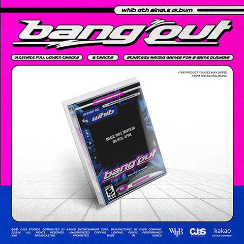 WHIB - BANG OUT [4TH SINGLE ALBUM]