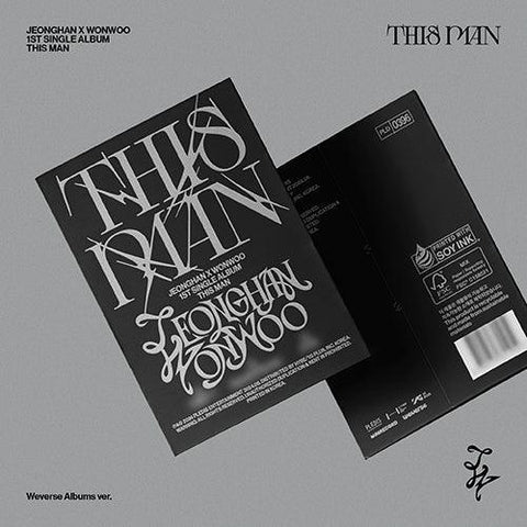 JEONGHAN X WONWOO - 1st Single [THIS MAN] (Weverse Albums Ver.) - Kpopfuture