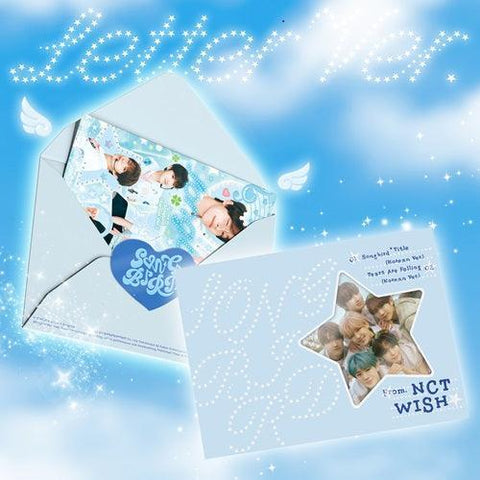 NCT WISH - SONGBIRD (2ND SINGLE) LETTER VER.- Apple Music Photocard - Kpopfuture