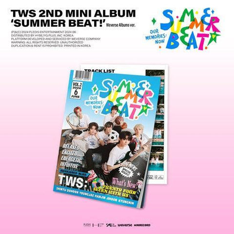 TWS 2nd Mini Album 'SUMMER BEAT!' Weverse Albums ver. - Kpopfuture