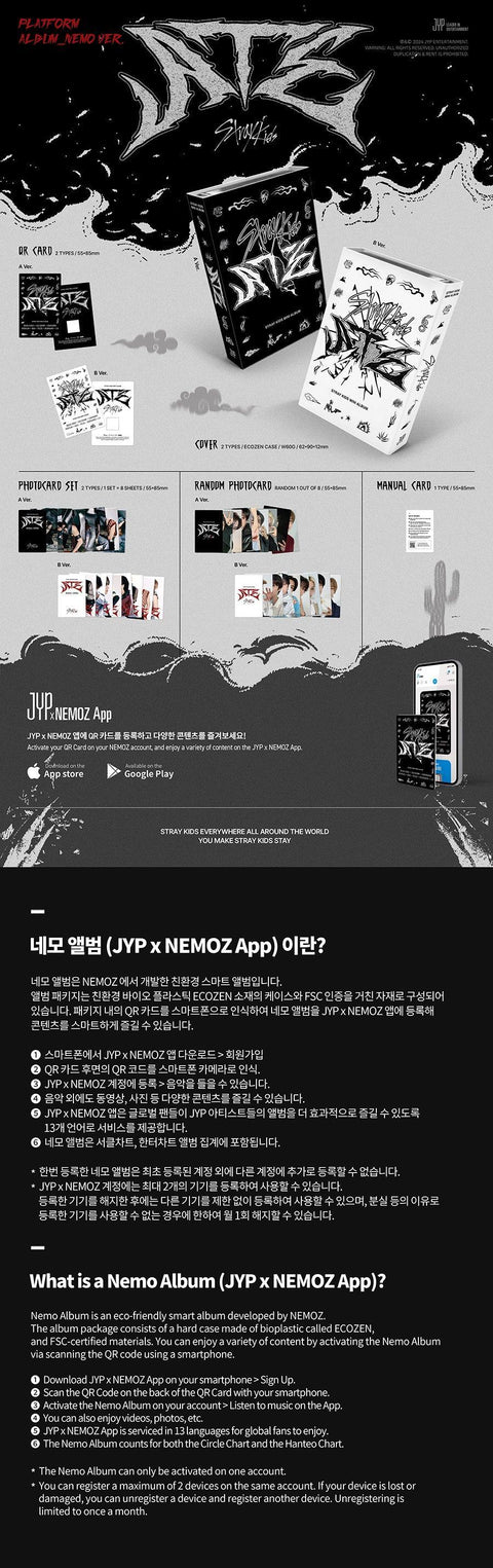 STRAY KIDS - ATE (9TH MINI ALBUM) PLATFORM ALBUM NEMO VER. - Kpopfuture