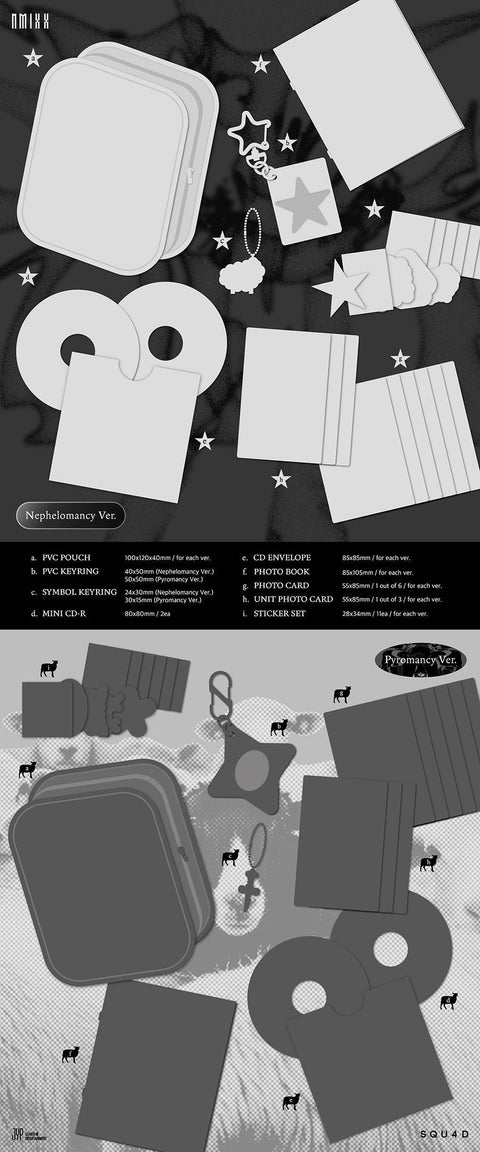 NMIXX - FE3O4: STICK OUT (3RD EP) LIMITED VER. 2 Set (Benefit) - Kpopfuture