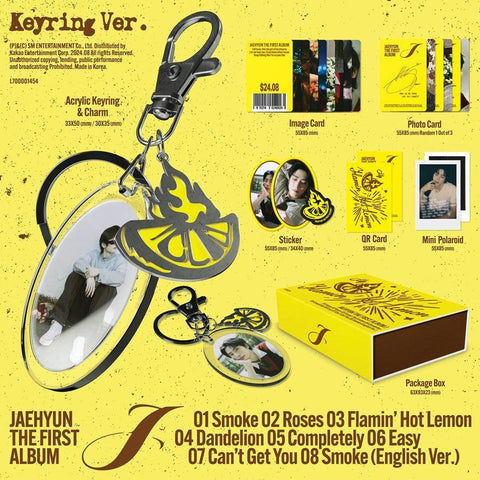 NCT JAEHYUN - J [Keyring Ver.]