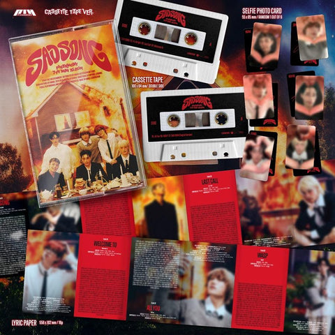[PRE-ORDER] P1Harmony - 7th Mini Album [SAD SONG] (Cassette Tape Ver.)