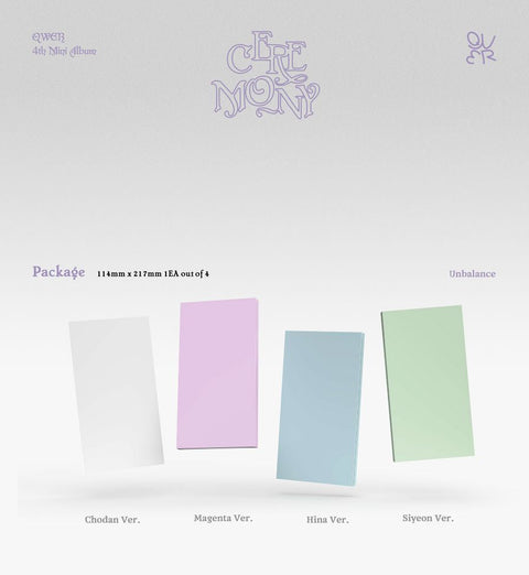 QWER - CEREMONY (BOOKLET VER.)