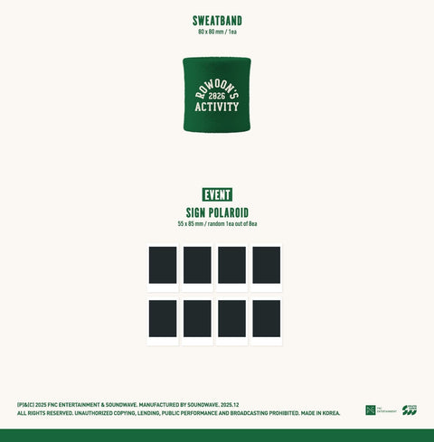 RO WOON - 2026 SEASON'S GREETINGS