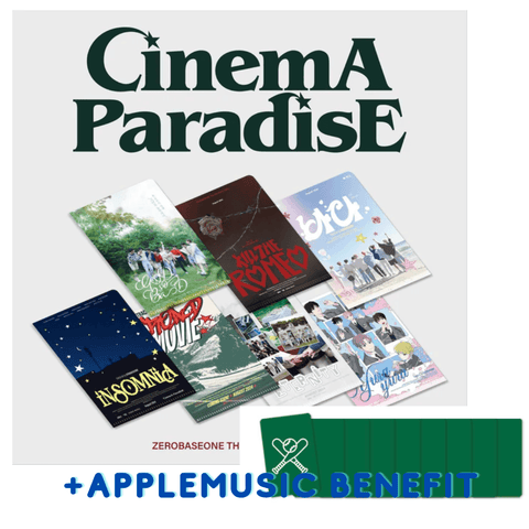 ZEROBASEONE - CINEMA PARADISE [ZEROSE Ver] Apple music POB Photocard