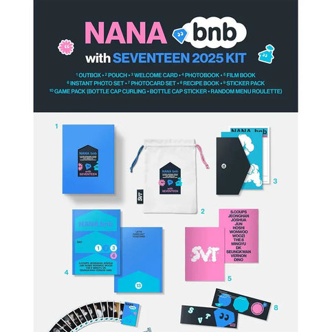 SEVENTEEN - NANA BNB WITH SEVENTEEN 2025 KIT