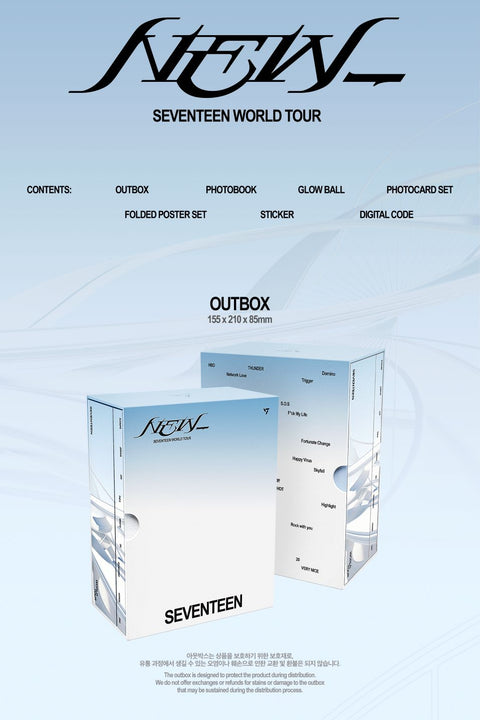 SEVENTEEN - SEVENTEEN WORLD TOUR 'NEW_' (DIGITAL CODE)