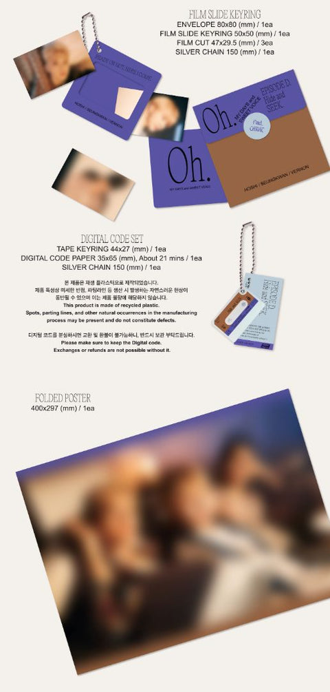 SEVENTEEN - UNIT PHOTOBOOK C & D (EPISODE: OH, MY DAYS AND SWEET VOICE)