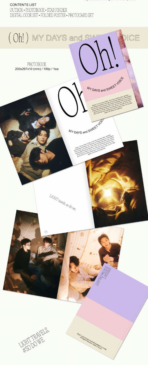 SEVENTEEN - UNIT PHOTOBOOK C & D (EPISODE: OH, MY DAYS AND SWEET VOICE)